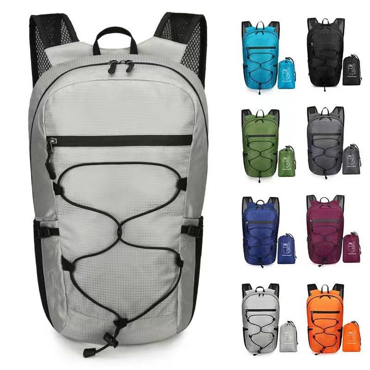 Lightweight foldable outdoor hiking backpack - Image 2