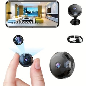 Wireless mini WiFi home security camera