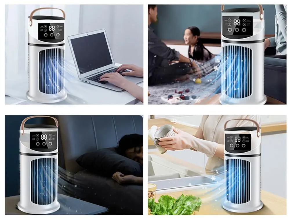 Portable humidifier air cooling fan - Image 4