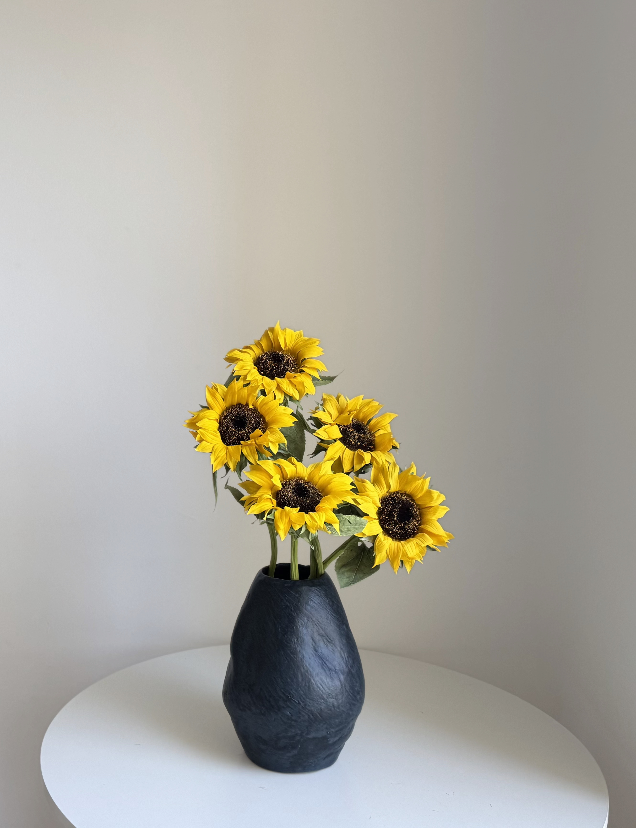 Faux blooming sunflower stem - Image 6