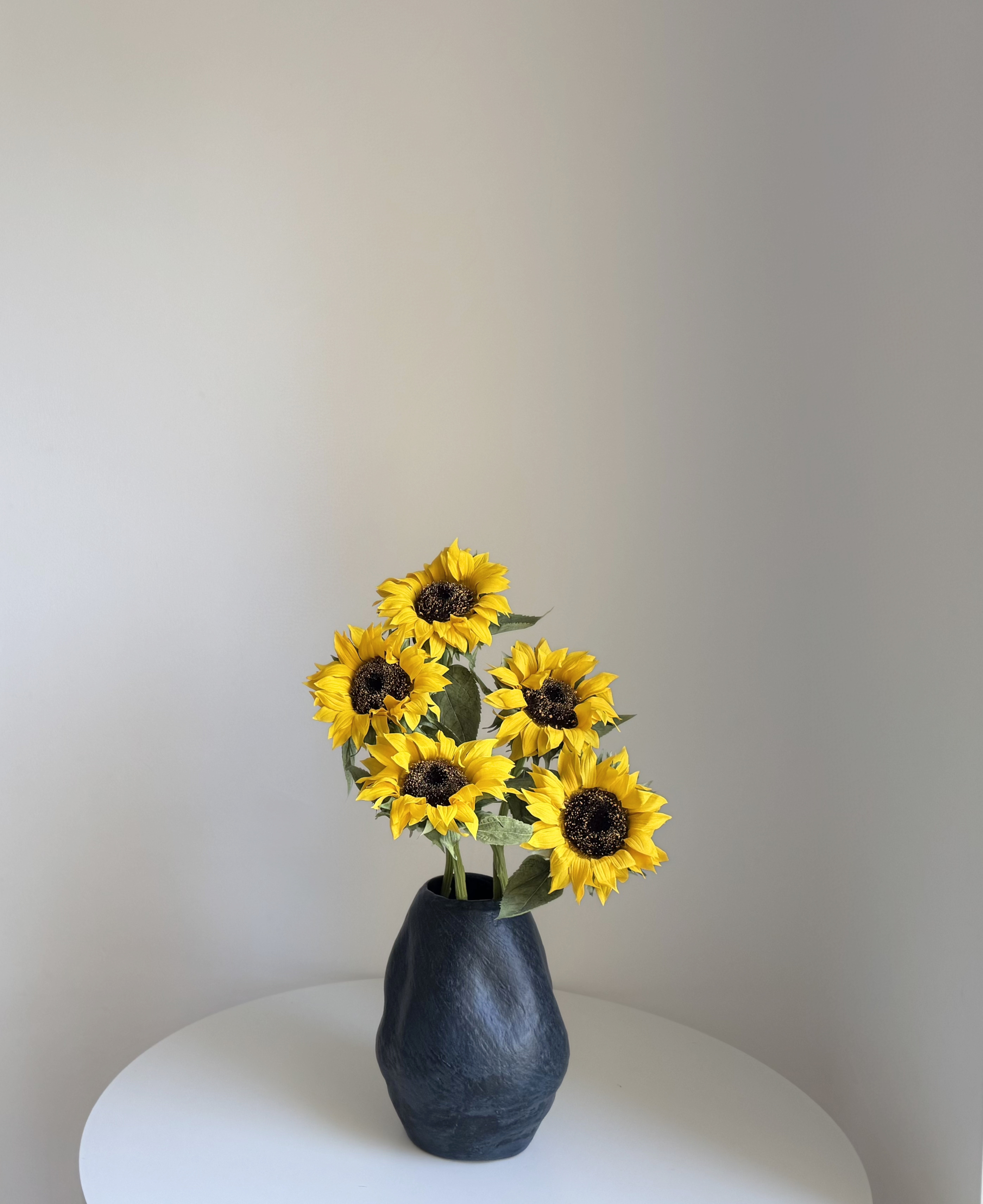 Faux blooming sunflower stem - Image 7