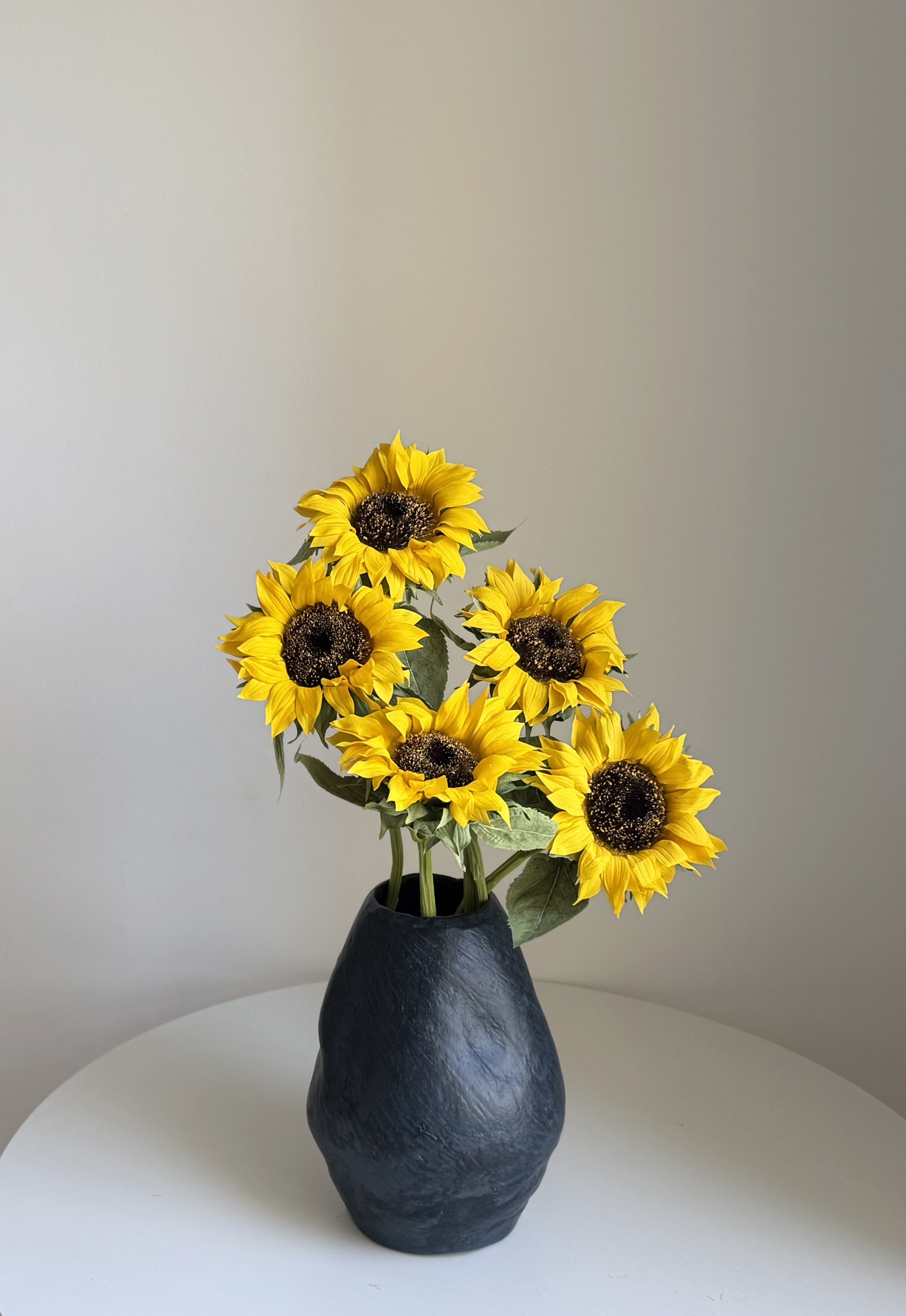 Faux blooming sunflower stem - Image 8