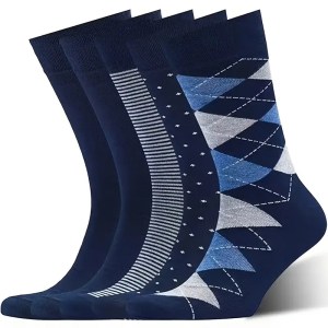 Bamboo men's dress socks - pack of 5/10 pairs