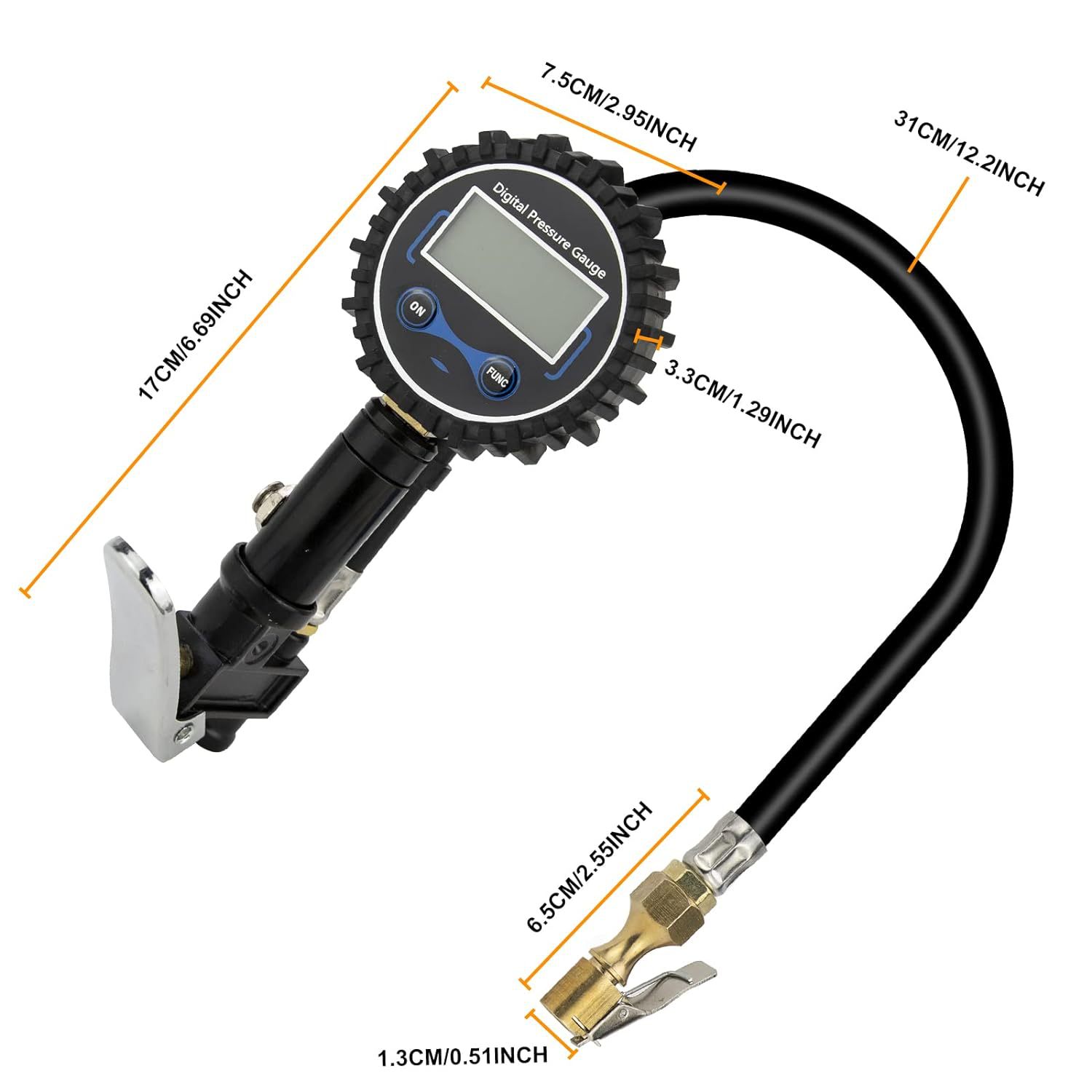 Digital tire inflator with pressure gauge - Image 5