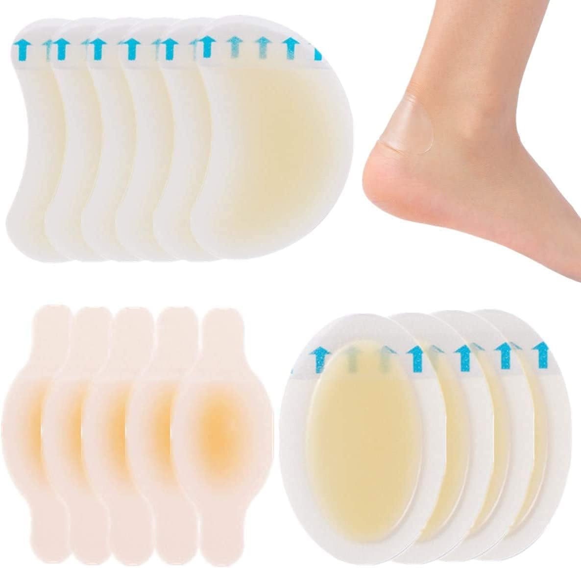 Heel protection hydrocolloid blister pads - Image 2