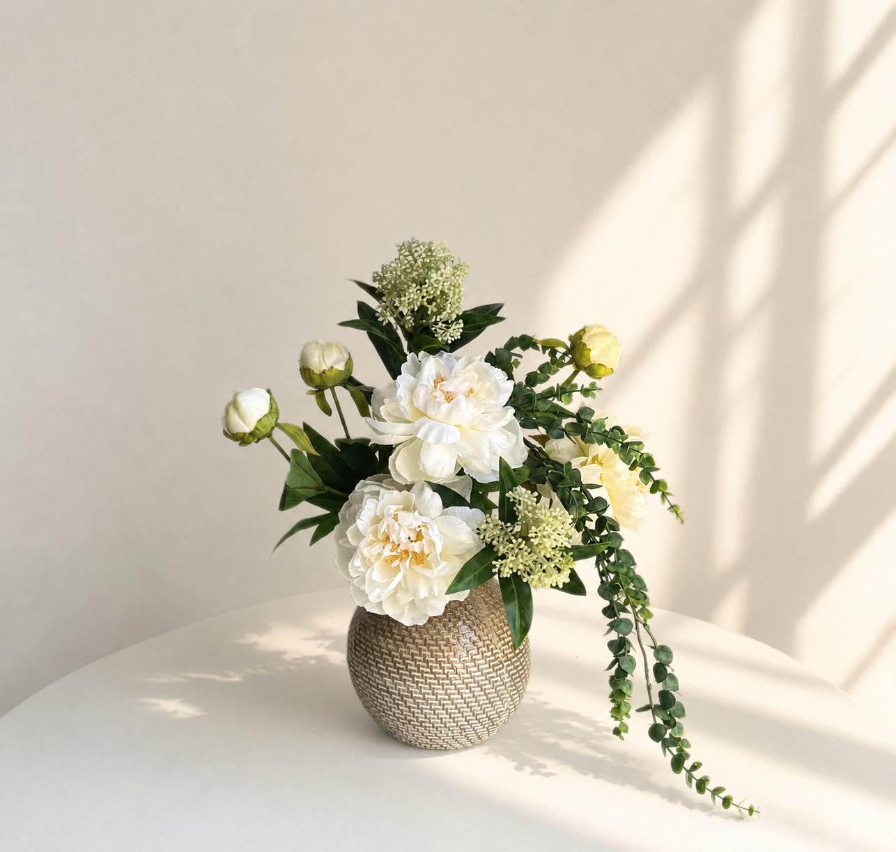 5-stems summer peony bouquet - Image 5