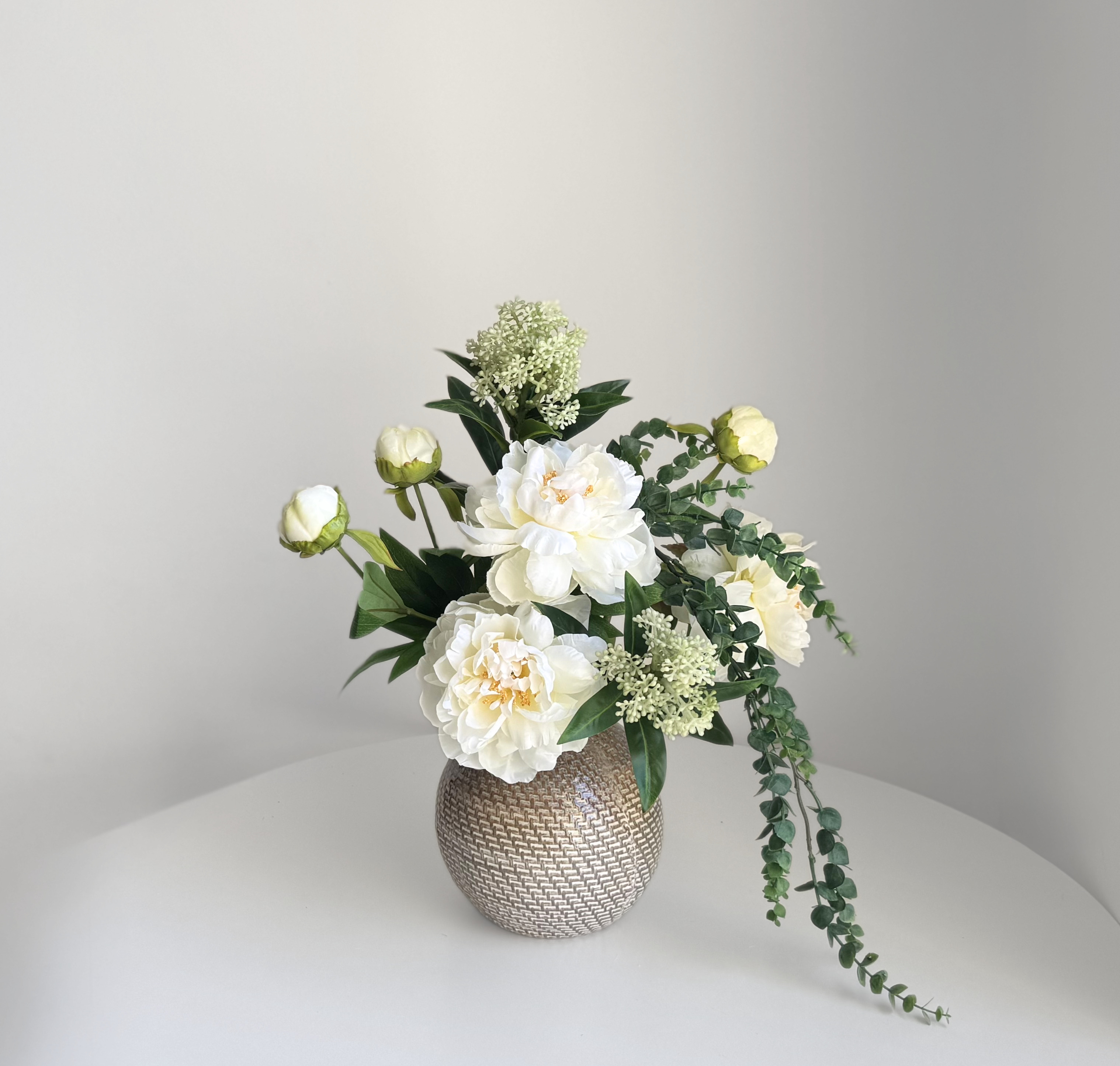 5-stems summer peony bouquet - Image 2