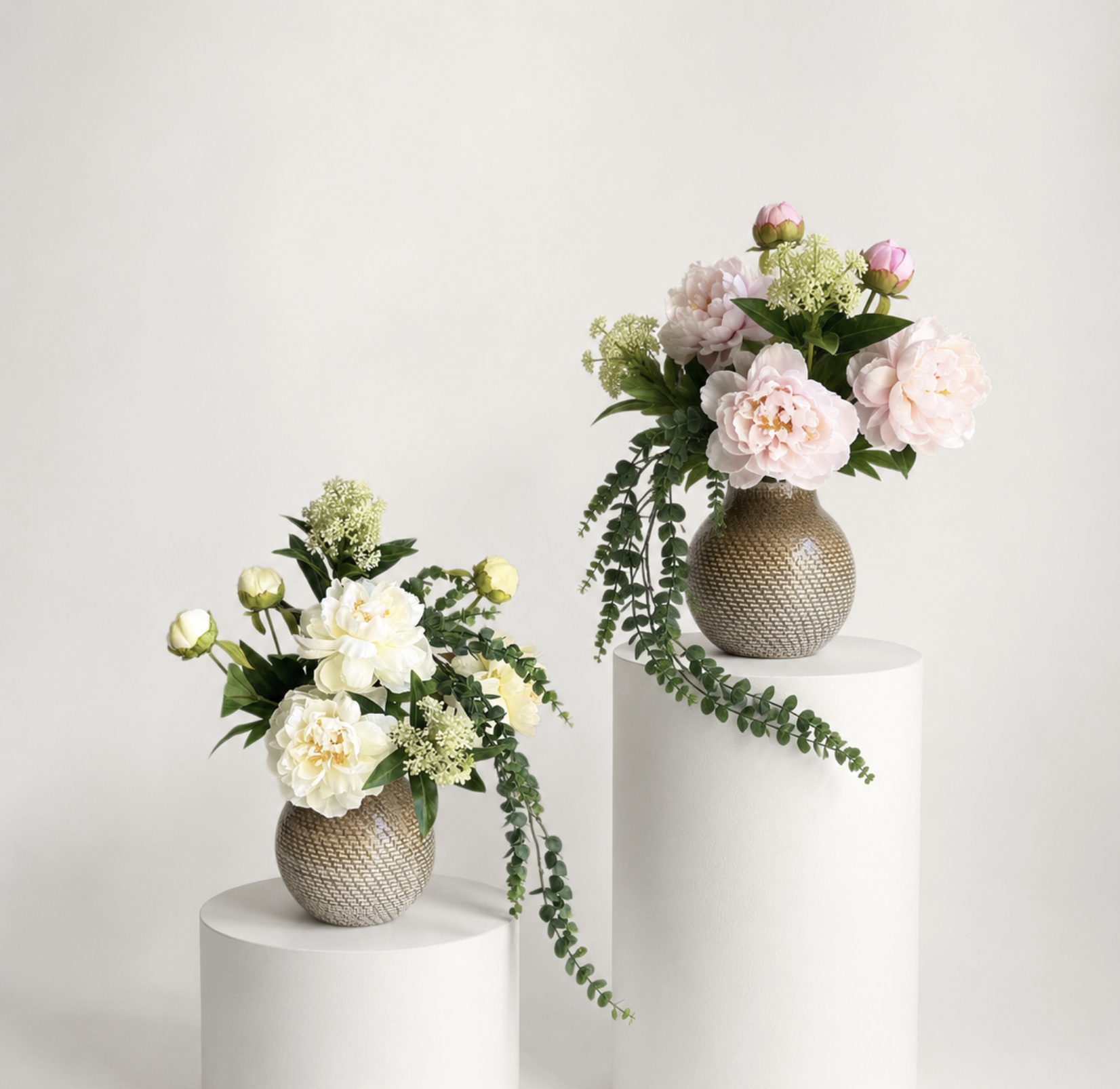 5-stems summer peony bouquet