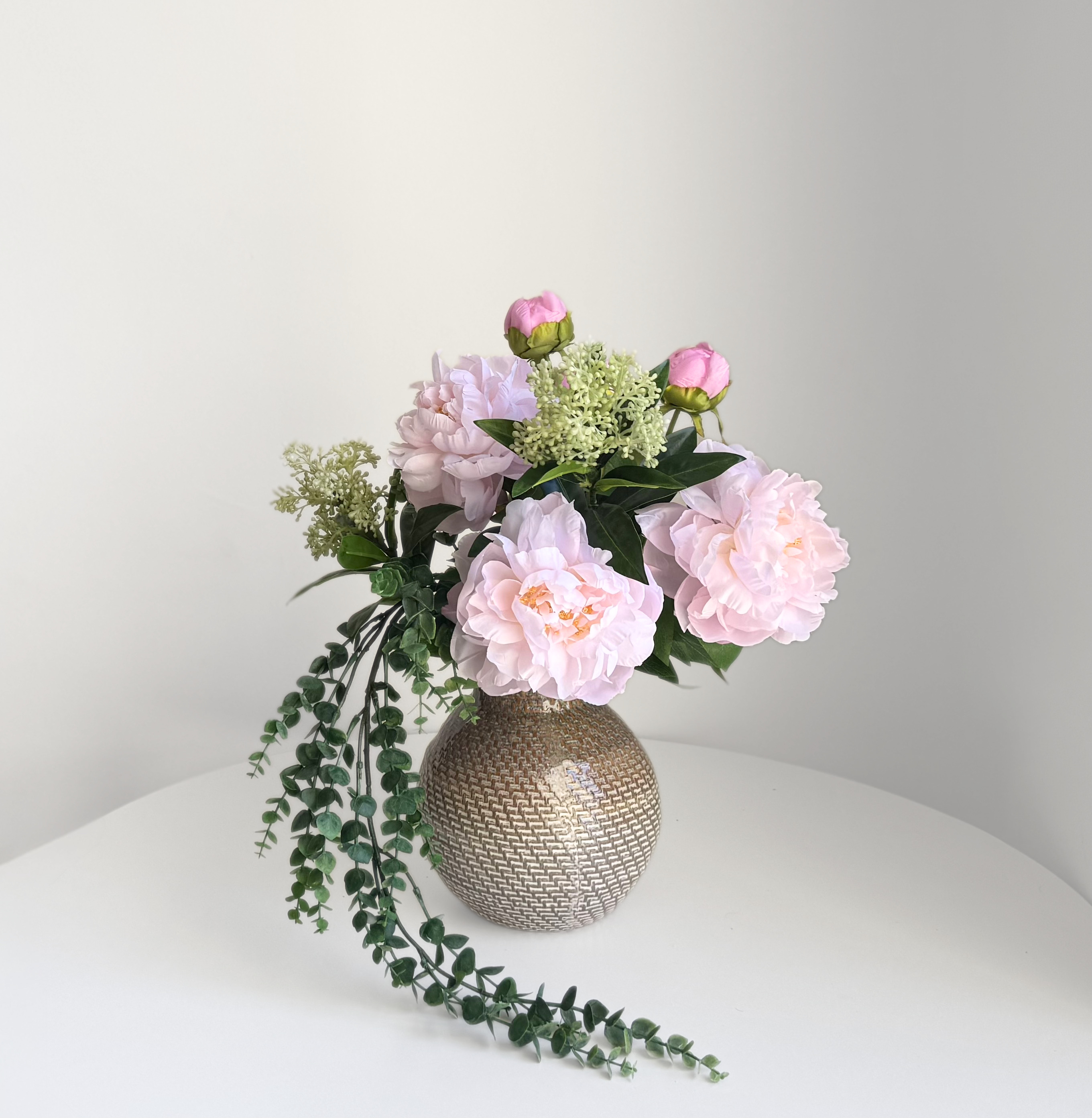 5-stems summer peony bouquet - Image 3