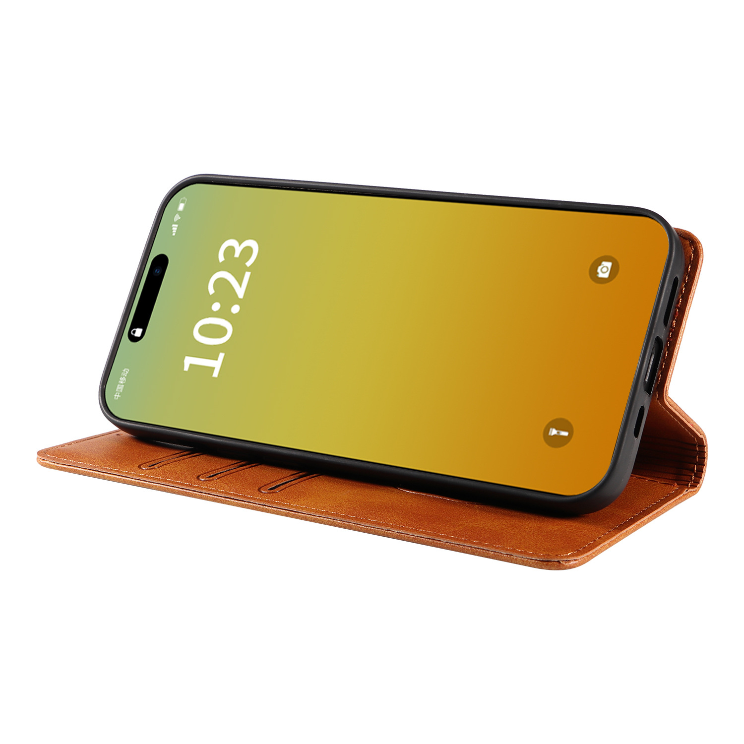 PU leather flip wallet case for Samsung - Image 9