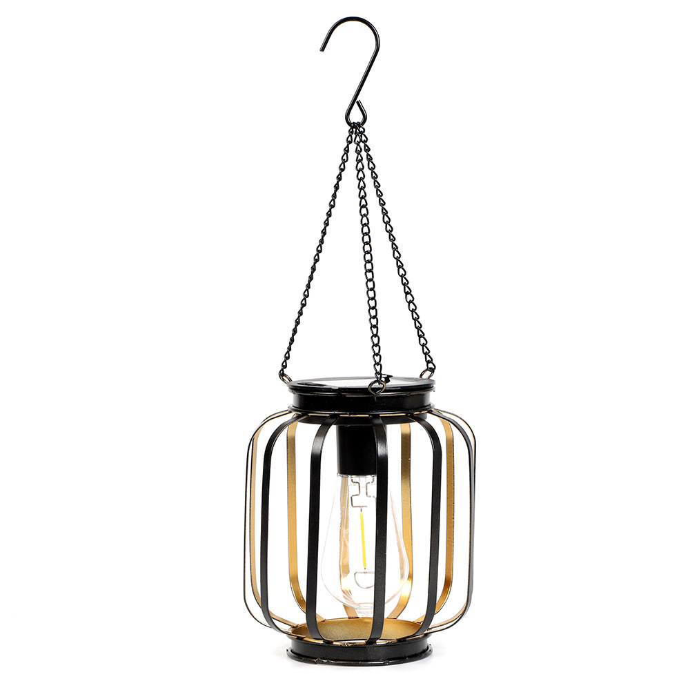 Outdoor solar-powered hanging lantern light - Image 2