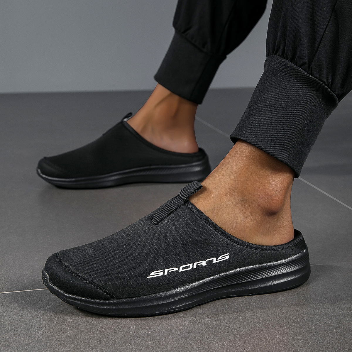 Slip-on mesh sport mules - Image 16