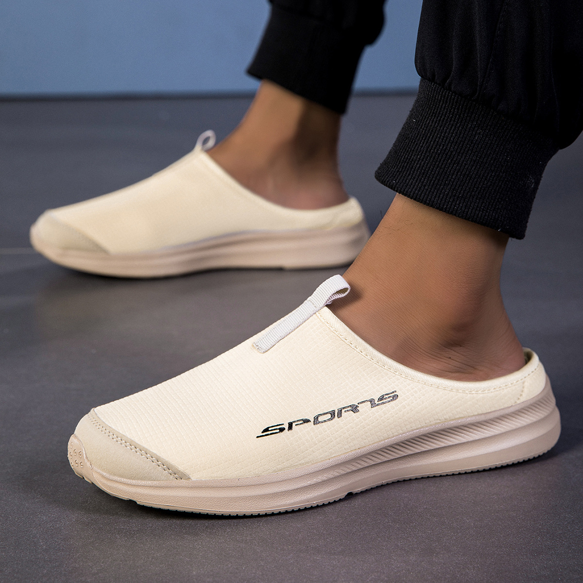 Slip-on mesh sport mules - Image 21
