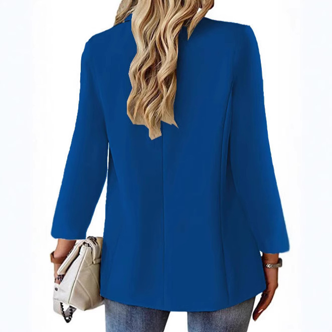 Business casual single-button women's blazer - Image 10
