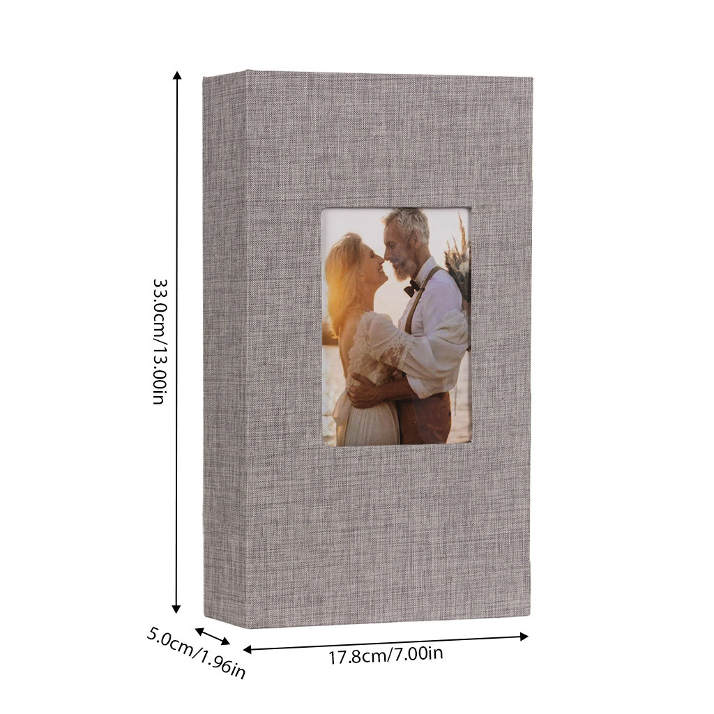 Linen hardcover family photo album - Image 15