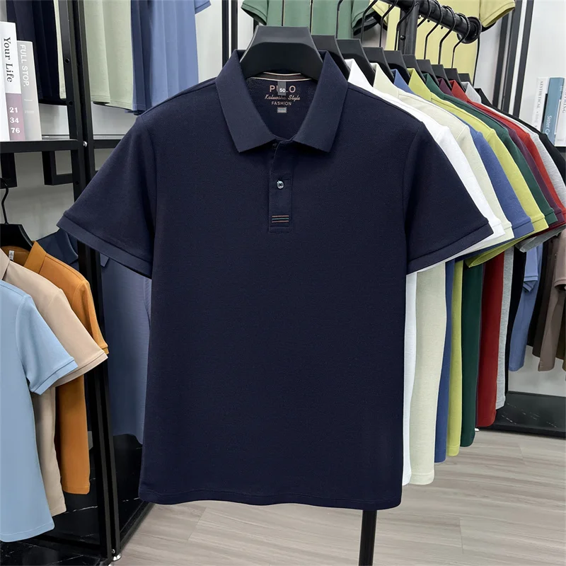 100% cotton men's polo shirt - Image 10