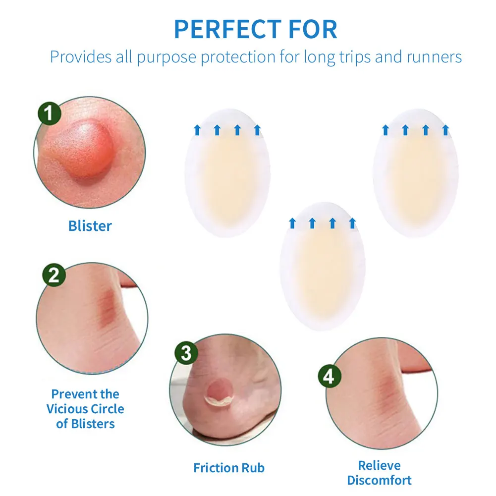 Heel protection hydrocolloid blister pads - Image 13