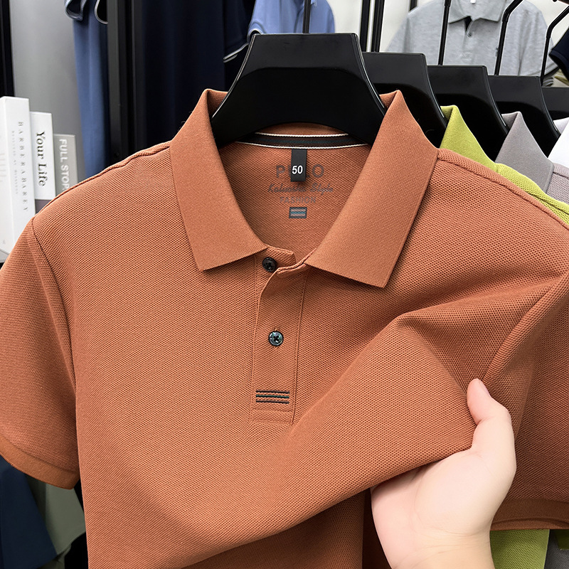 100% cotton men's polo shirt - Image 7