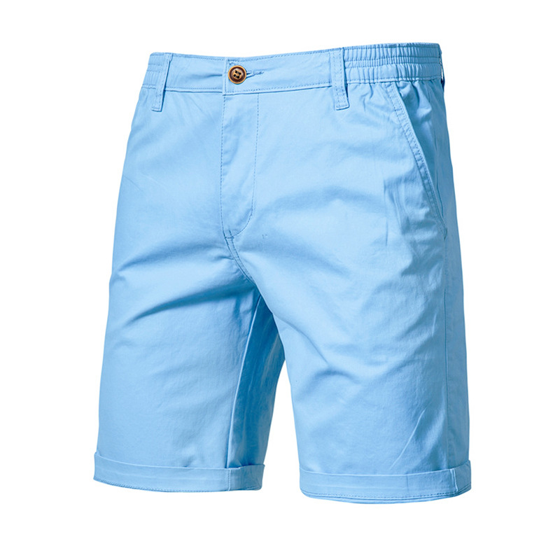 Casual cotton men's chino shorts - Image 6