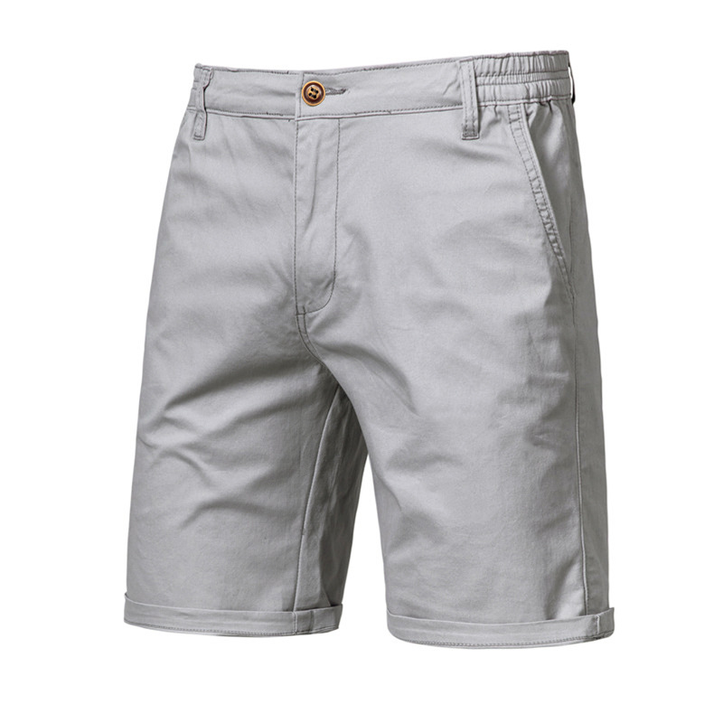 Casual cotton men's chino shorts - Image 7