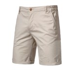 Casual cotton men's chino shorts