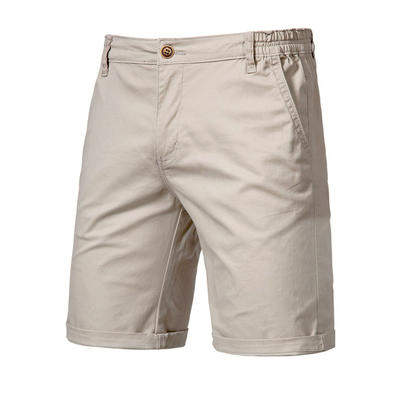 Casual cotton men's chino shorts - Image 11