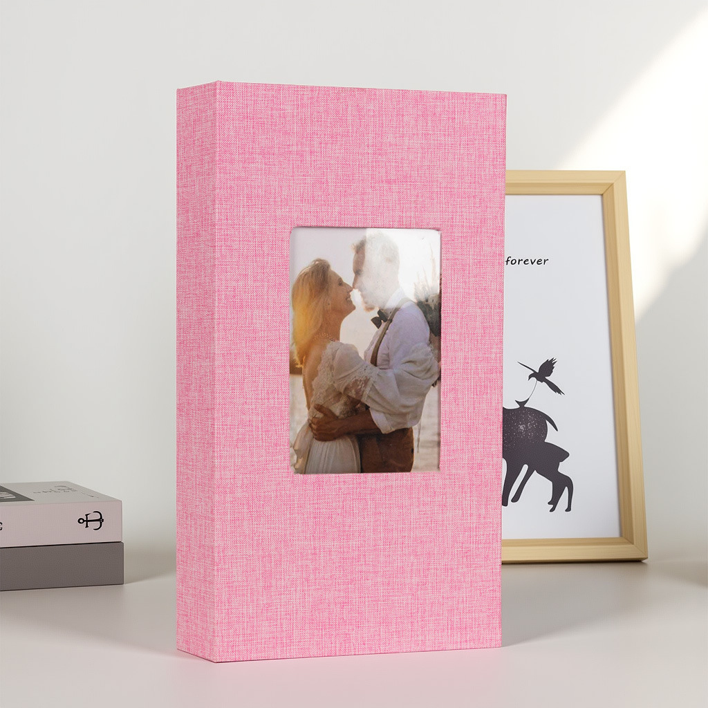 Linen hardcover family photo album - Image 11