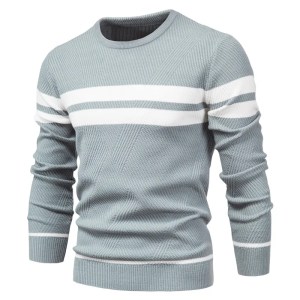 Casual crewneck men's sweater