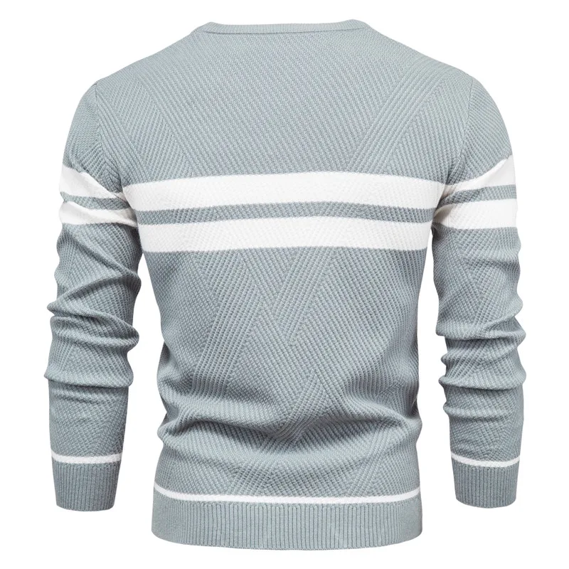 Casual crewneck men's sweater - Image 10