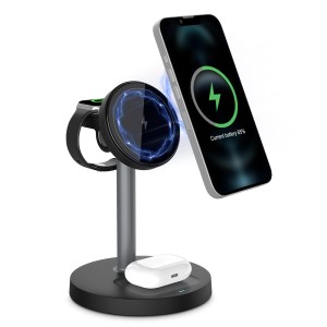 3 in 1 magnetic wireless charging stand