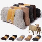 Warm high-wool-content socks 10-pack