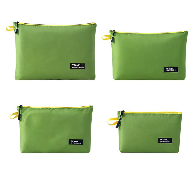 Water-resistant travel organizer pouch 4-piece set - Image 4