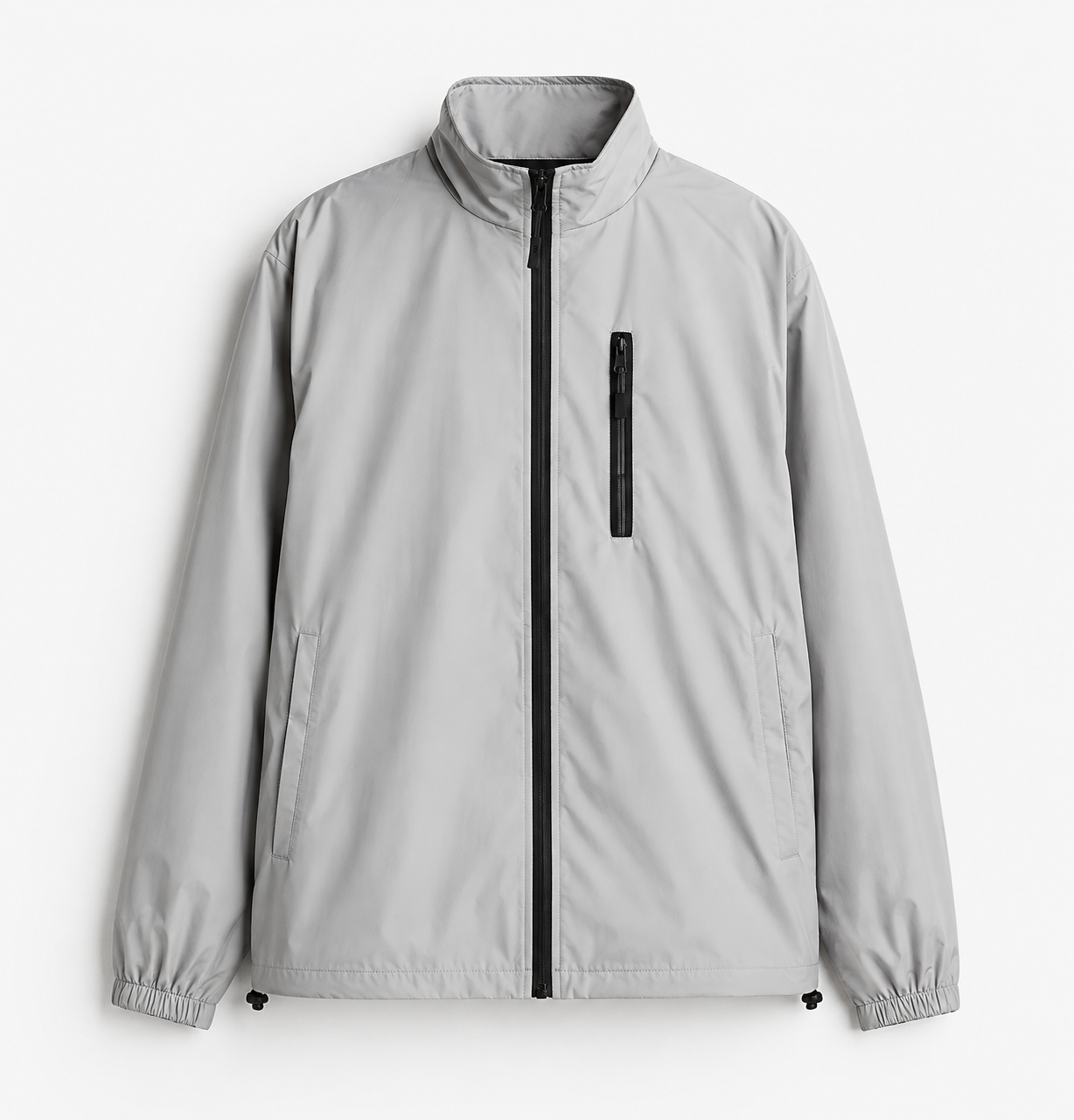 High visibility reflective men's running jacket - Image 4