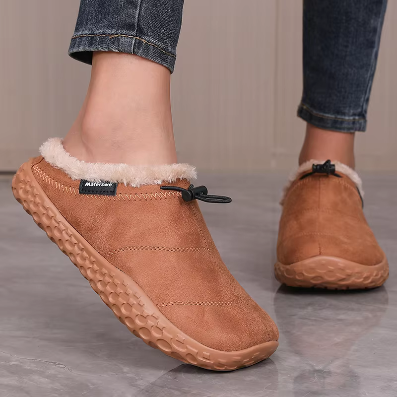 Warm slip-on men's mules - Image 3
