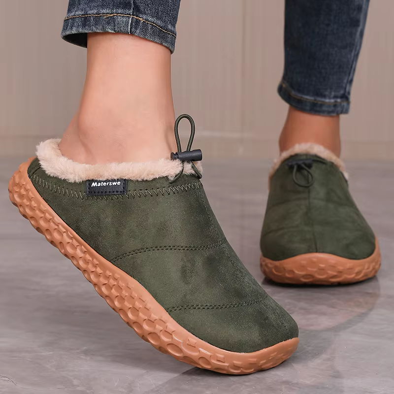 Warm slip-on men's mules - Image 4