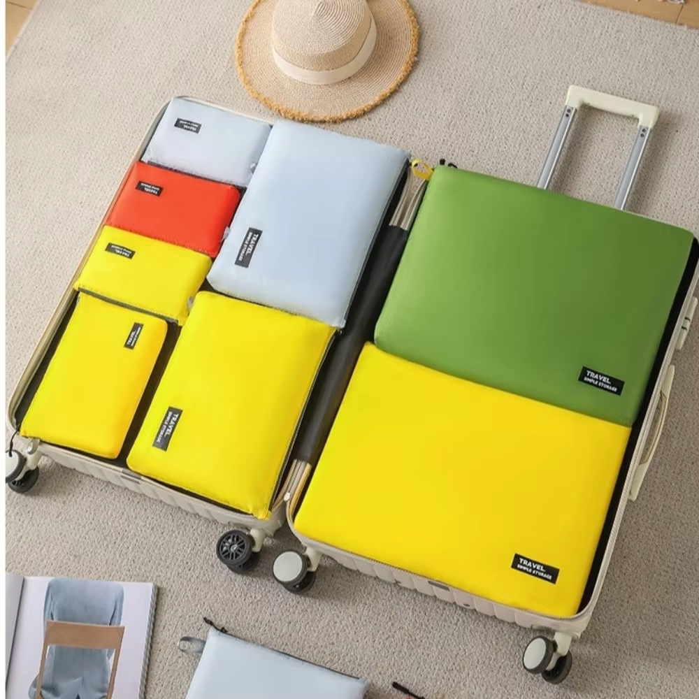 Water-resistant travel organizer pouch 4-piece set - Image 3