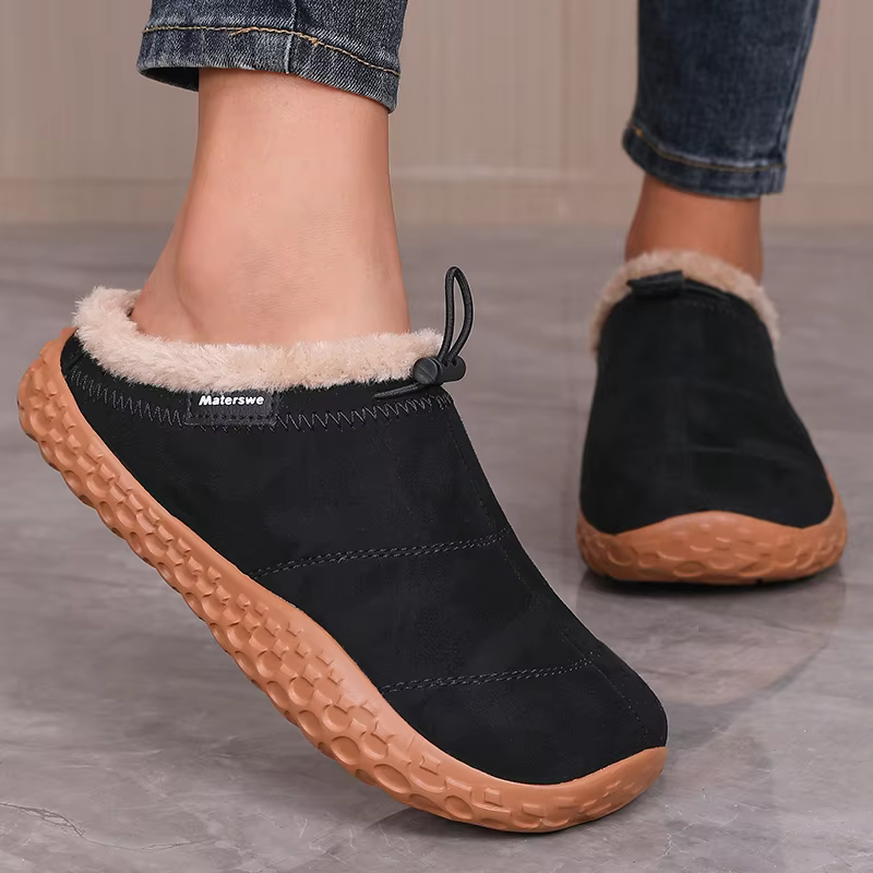 Warm slip-on men's mules - Image 2