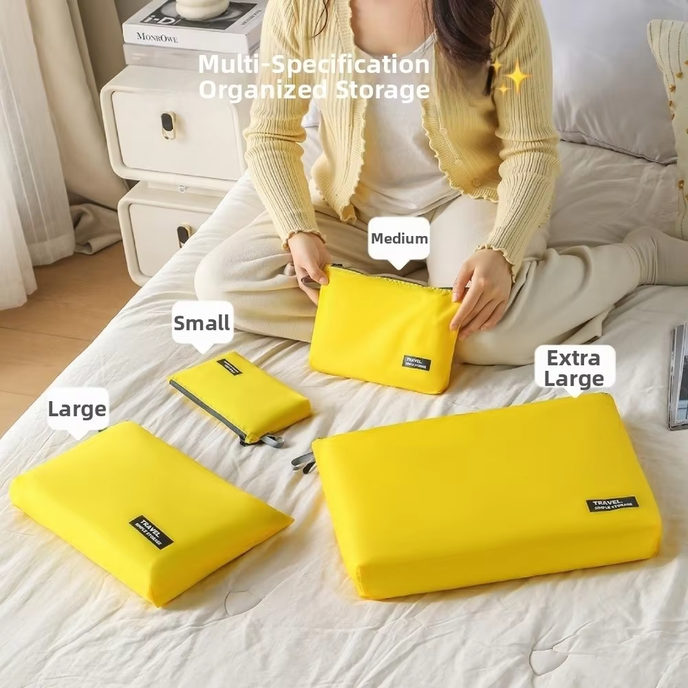 Water-resistant travel organizer pouch 4-piece set - Image 12