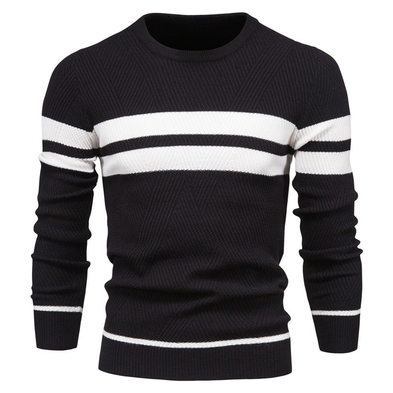 Casual crewneck men's sweater - Image 3