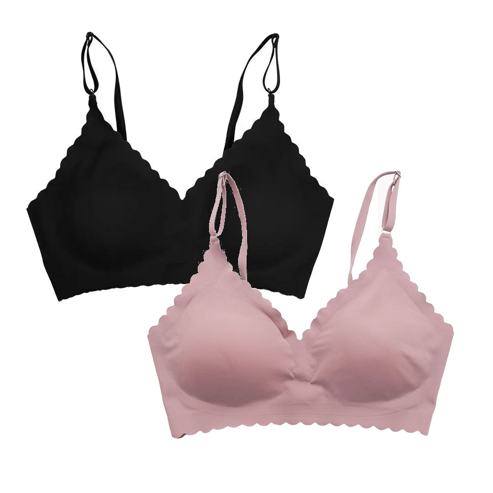 Comfortable wireless seamless bralette 2-pack - Image 14