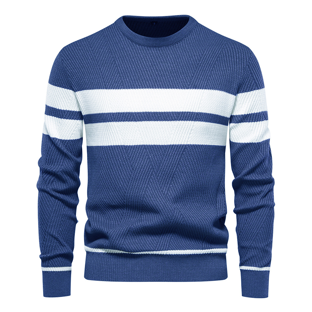 Casual crewneck men's sweater - Image 4