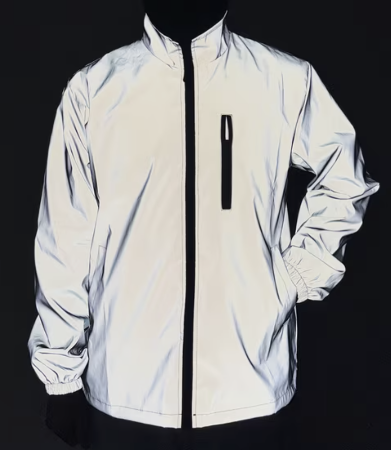 High visibility reflective men's running jacket - Image 5