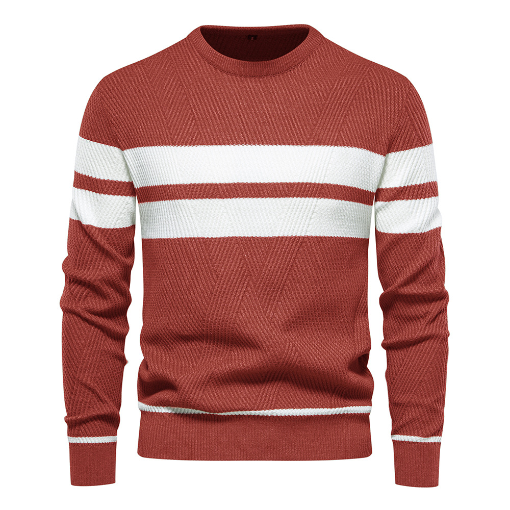 Casual crewneck men's sweater - Image 8