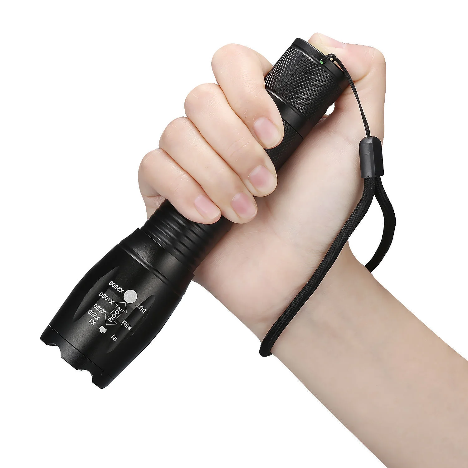 T6 tactical adjustable-focus LED flashlight - Image 4