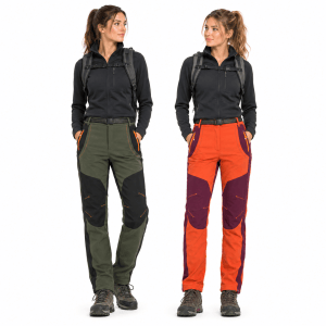 Warm outdoor women's hiking trousers
