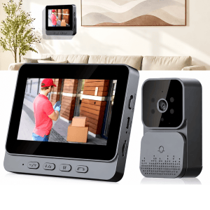 Smart wireless video doorbell